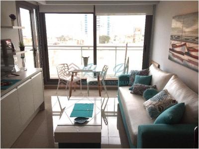 Hermoso apartamento en Torre nueva a pasos de la Playa, 74 mt2, 1 dormitorios