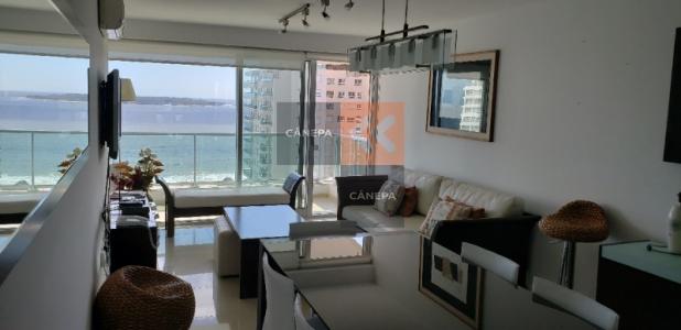 Apartamento en piso alto con excelente vista al mar , 79 mt2, 2 dormitorios